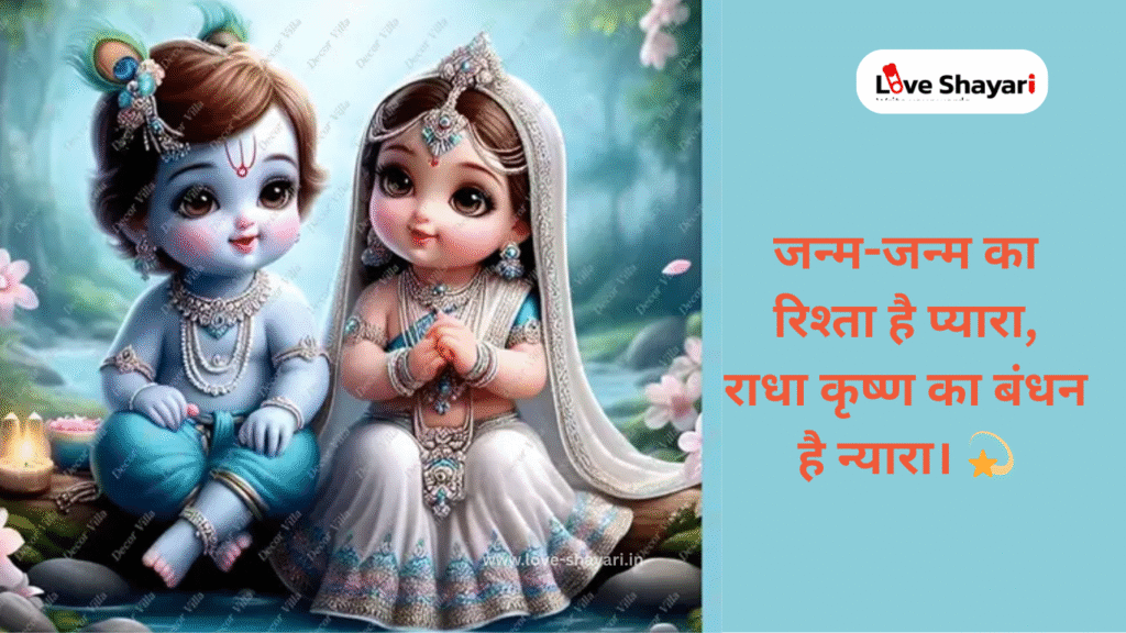 True Love Radha Krishna Shayari
