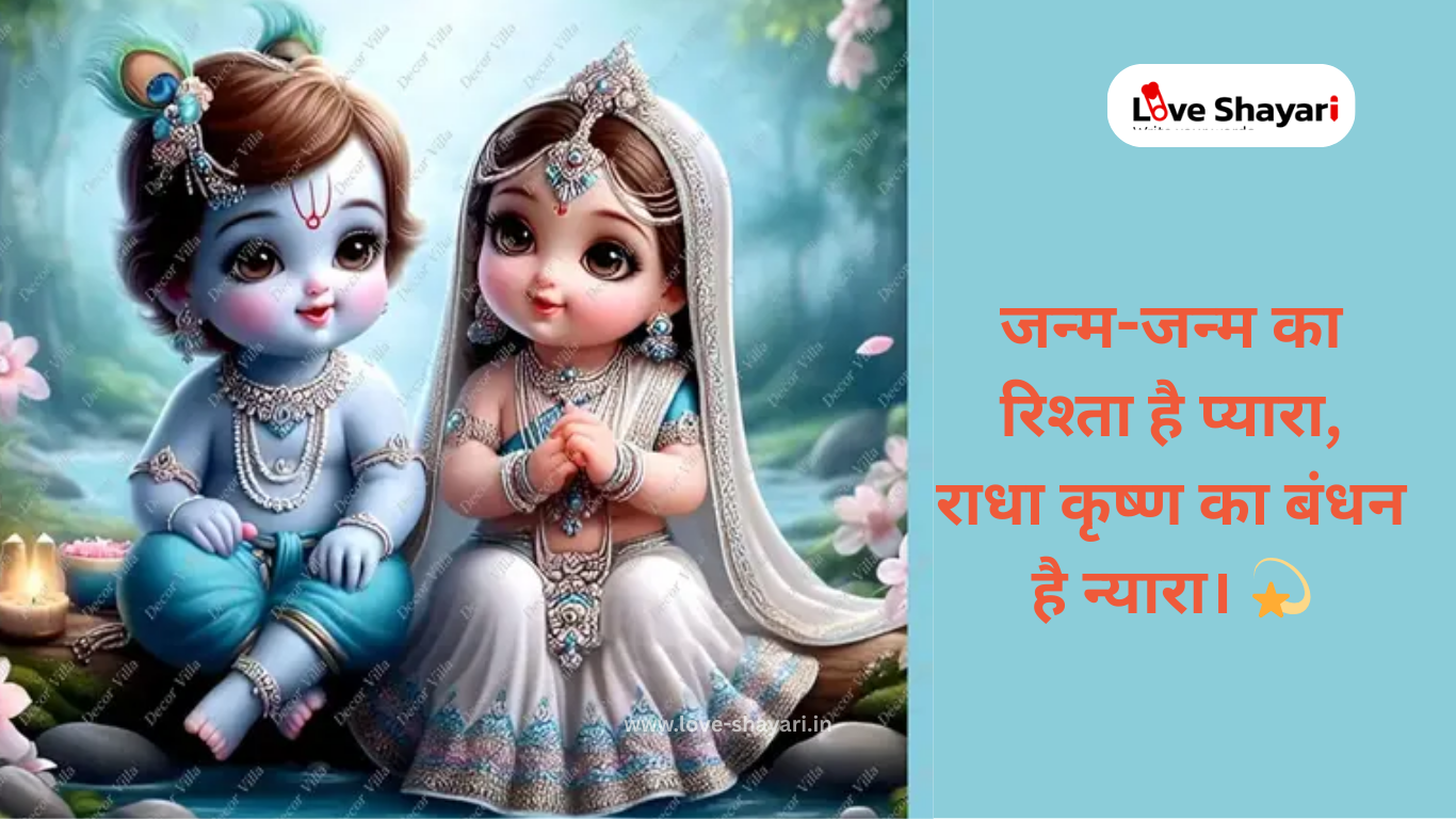 True Love Radha Krishna Shayari